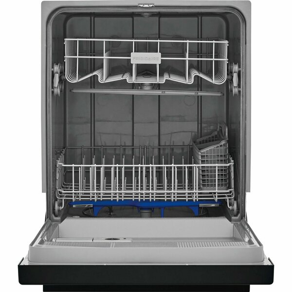Almo 24-in. Built-In Dishwasher, Hard Food Disposer and Rinse Aid Dispenser, 62 dBA, 2 Cycles - Black FDPC4221AB
